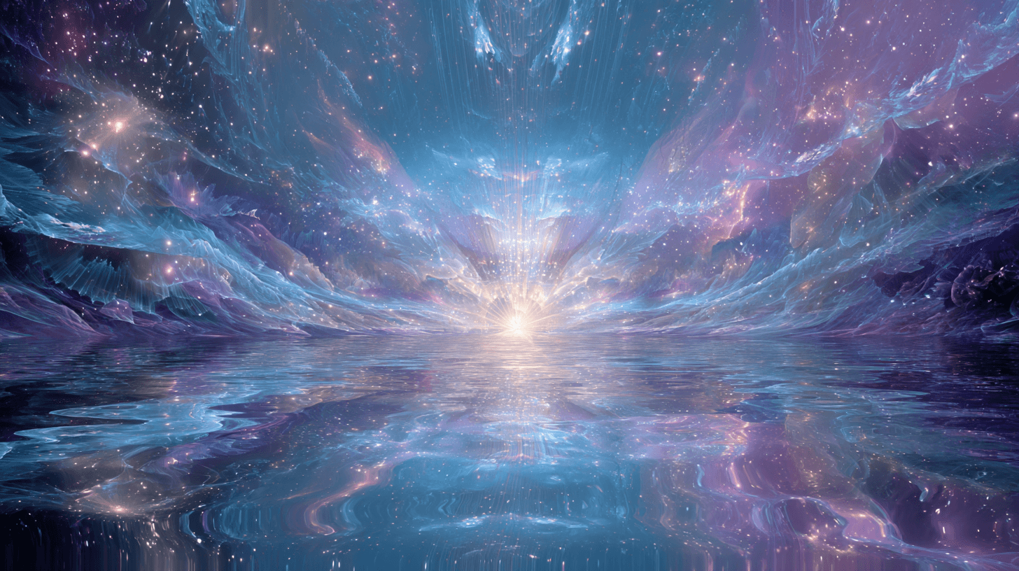 Healing energy background